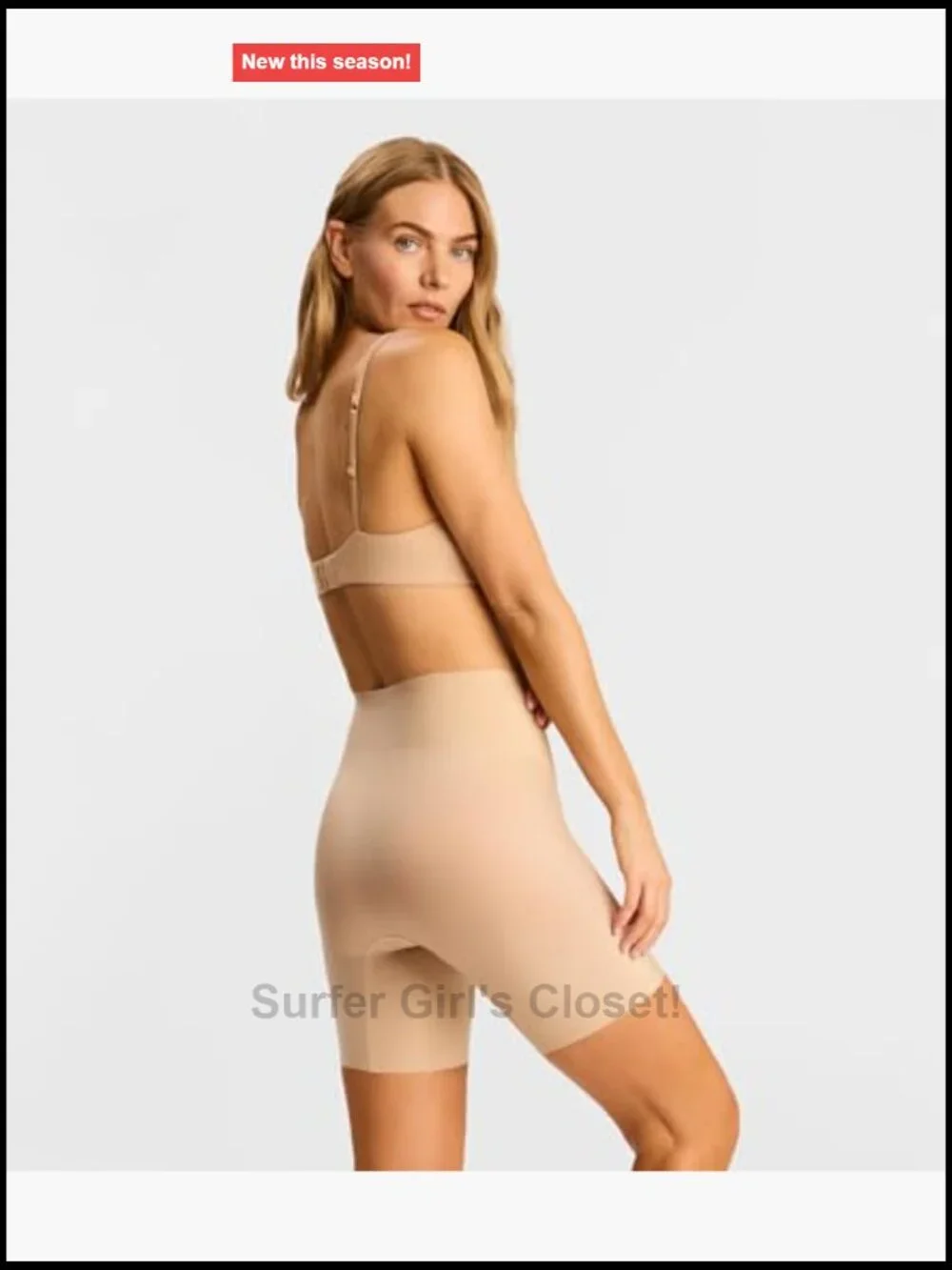 High-Waisted Shapewear Shorts with Targeted Compression Panels | Seamless
